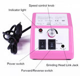 PROFESSIONAL ELECTRIC NAIL FILE DRILL Manicure Tool Pedicure Machine Set kit