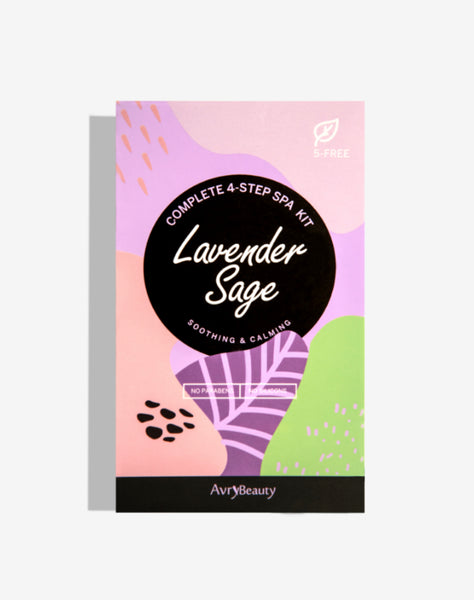 Complete 4 step spa kit (lavender sage)