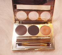 BROW MAKEOVER KIT (dark brown)